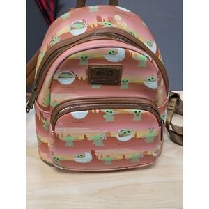 Loungefly Star Wars The Mandalorian Grogu‎ Mini Backpack - Baby Yoda